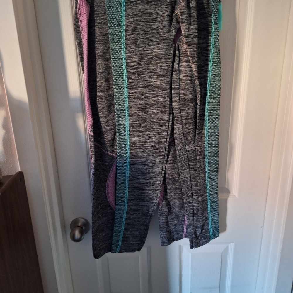 Two Pairs Active Style Leggings Large